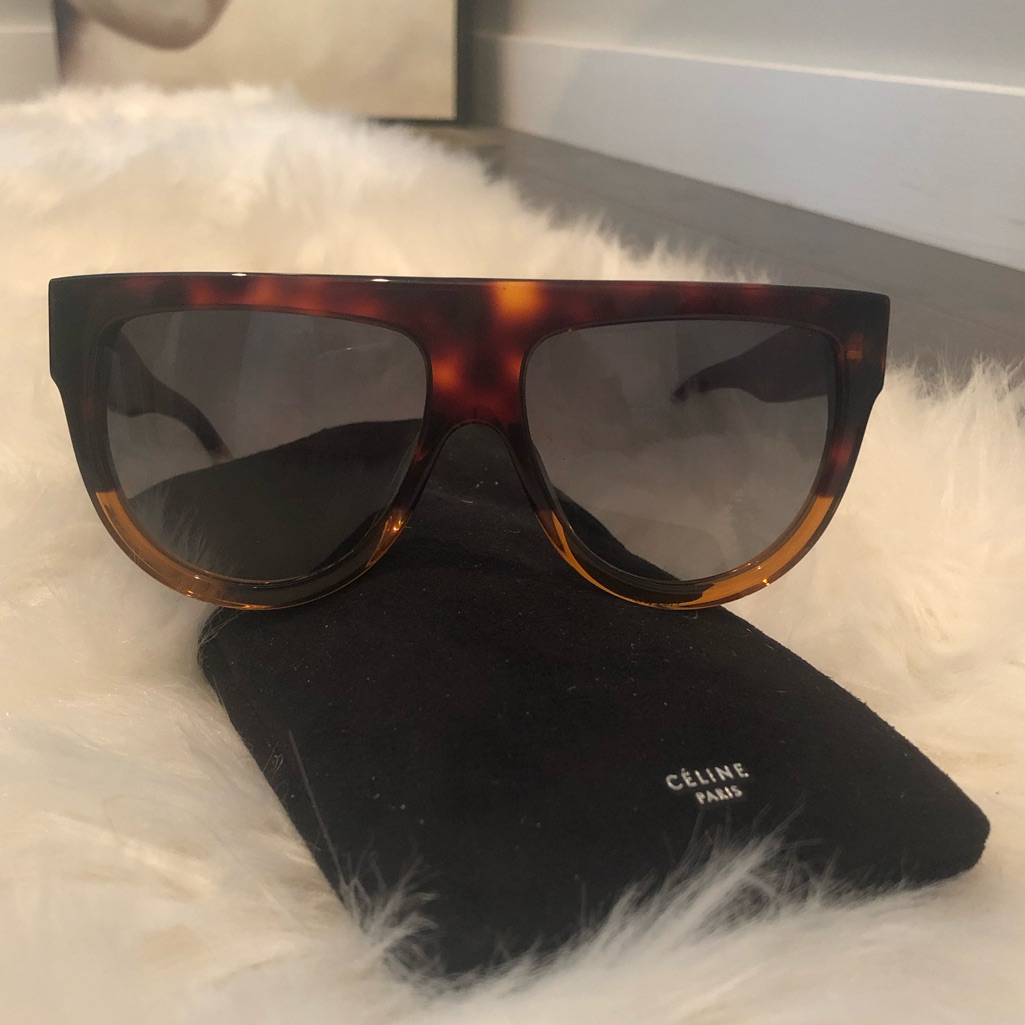 Celine Havana Authentic Aviators W/Cloth+Case